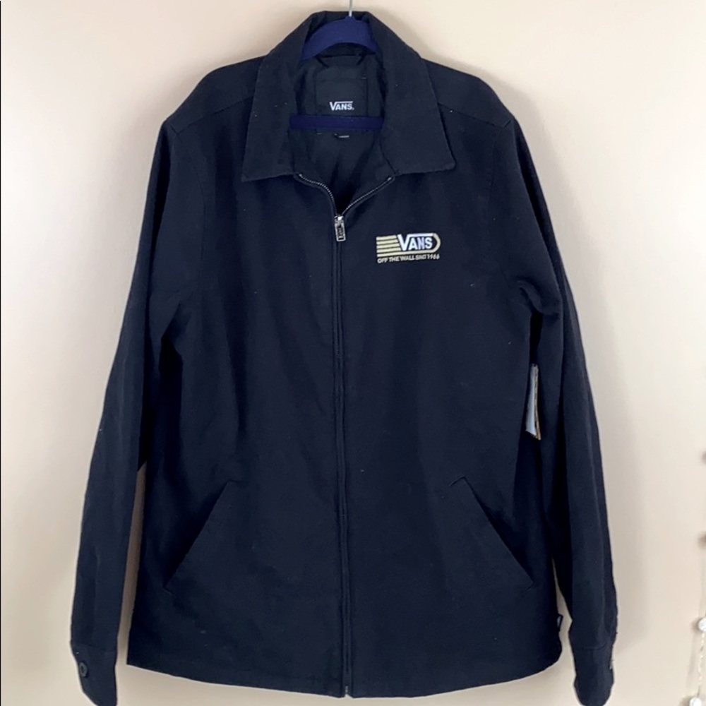 Vans Men’s cotton twill jacket. Size S
